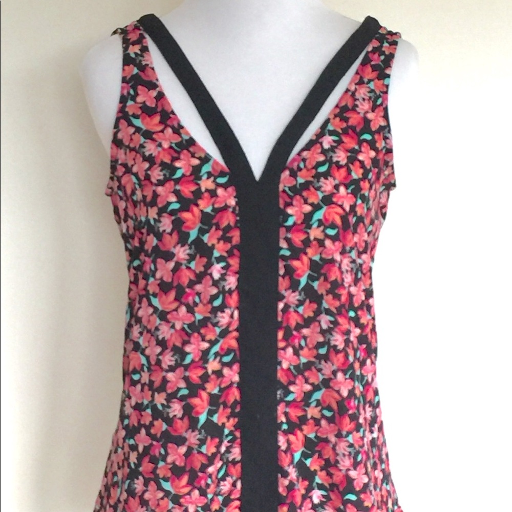 Candies Floral Sleeveless Top Extra Small